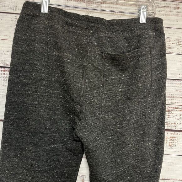 Flint and Tinder Pants Adult Small Heather Gray Sweat Lounge Drawstring Stretch - Picture 5 of 9